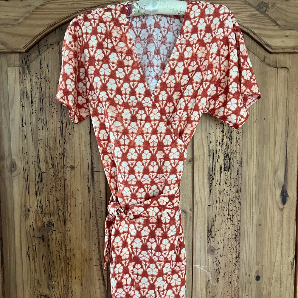 Faherty wrap dress - Picture 5 of 9